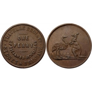 Australia Token 1 Penny 1857 (ND)