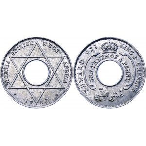 British West Africa Nigeria 1/10 Penny 1907