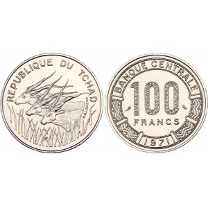Chad 100 Francs 1971