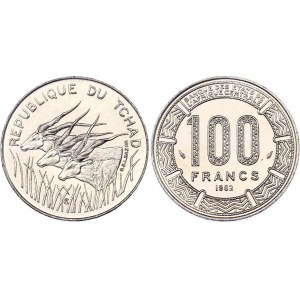 Chad 100 Francs 1982