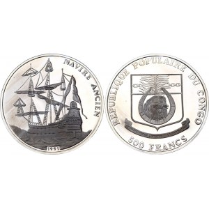 Congo 500 Francs 1991
