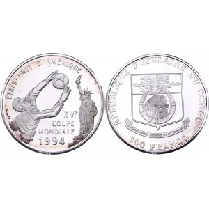 Congo 500 Francs 1994