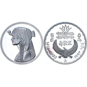 Egypt 5 Pounds 1993 AH 1413