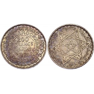 Morocco 200 Francs 1953 AH 1372