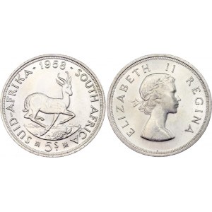 South Africa 5 Shillings 1958