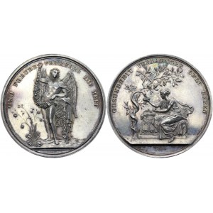 German States Brandenburg-Prussia Silver Medal Medicine 1800 (ND)