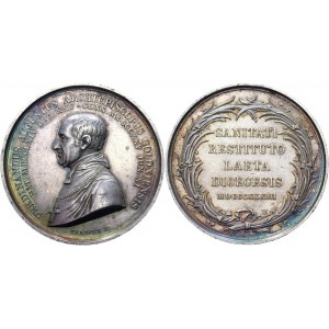 German States Cologne Silver Medal Ferdinand August von Spiegel zum Desenberg 1833