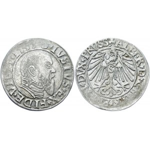 German States Prussia 1 Groschen 1545