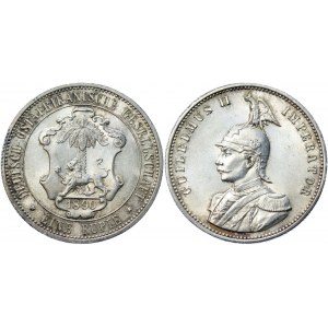 German East Africa 1 Rupie 1890