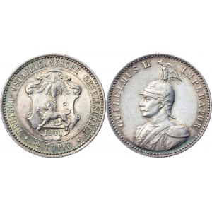German East Africa 1/2 Rupie 1901