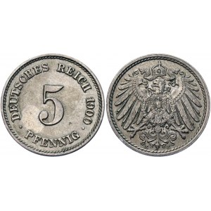 Germany - Empire 5 Pfennig 1908 A