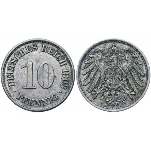 Germany - Empire 10 Pfennig 1903 A