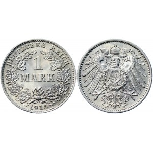 Germany - Empire 1 Mark 1915 D