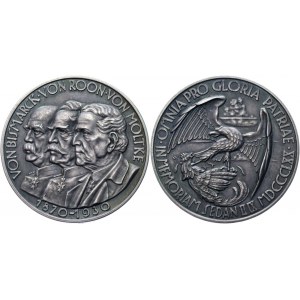 Germany - Weimar Republic Silver Medal 60th Anniversary of the Sedan Battle in the Franco-German War 1930