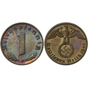 Germany - Third Reich 1 Reichspfennig 1940 F