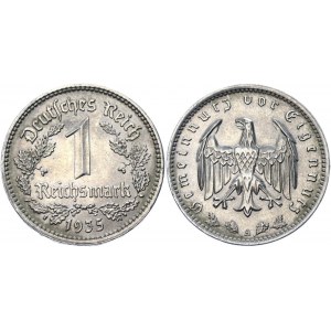 Germany - Third Reich 1 Reichsmark 1935 A