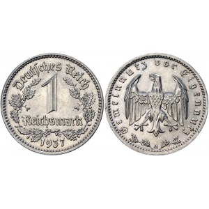 Germany - Third Reich 1 Reichsmark 1937 A