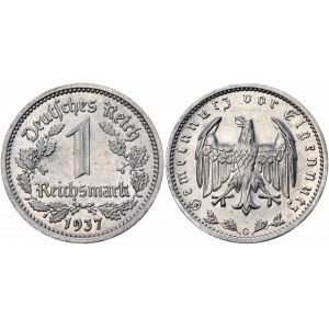 Germany - Third Reich 1 Reichsmark 1937 G
