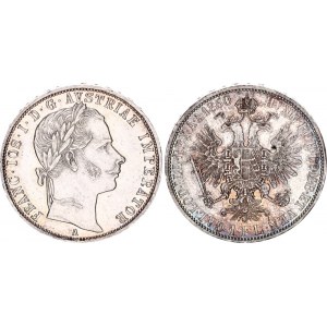 Austria 1 Florin 1860