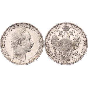 Austria 1 Vereinsthaler 1857 A