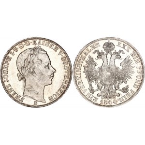 Austria 1 Vereinsthaler 1864 B