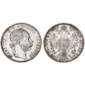 Austria 1 Florin 1884