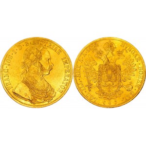 Austria 4 Ducat 1912