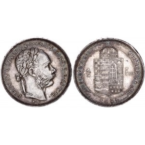 Hungary 1 Forint 1881 KB