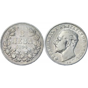 Bulgaria 2 Leva 1894 KB