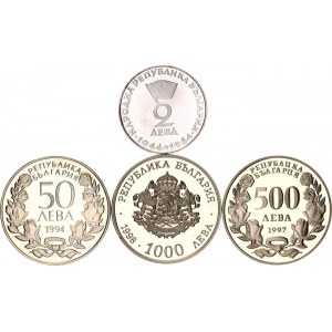 Bulgaria Lot of 4 Coins 1964 - 1998
