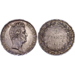 France 5 Francs 1830 A