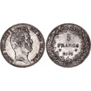 France 5 Francs 1831 W