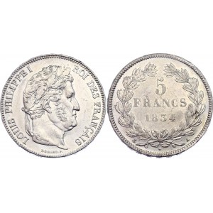 France 5 Francs 1834 A