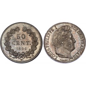 France 50 Centimes 1846 B