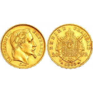 France 20 Francs 1866 BB