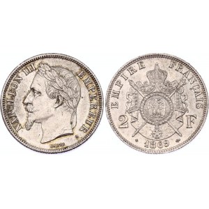 France 2 Francs 1869 A