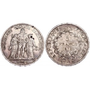 France 5 Francs 1876 A