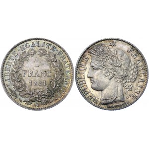 France 1 Franc 1881 A
