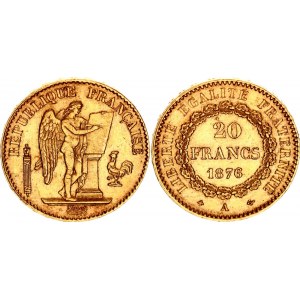 France 20 Francs 1876 A