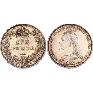 Great Britain 6 Pence 1890