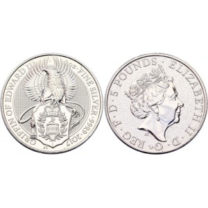 Great Britain 5 Pounds 2017