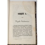 CHĄDZYŃSKI Jan Nepomucen - Wspomnienia sandomierskie i opis miasta Sandomierza w dwóch częściach, 1850