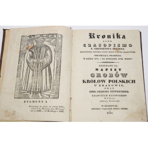 GRABOWSKI Ambroży - Groby królów polskich w Krakowie w kościele katedralnym na zamku...1835