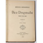 SIENKIEWICZ Henryk - Bez dogmatu...t.3, wyd.1