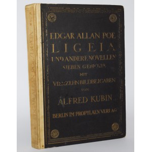 POE Edgar Allan - Ligeia und anderer Novellen, ilustr. Alfred Kubin