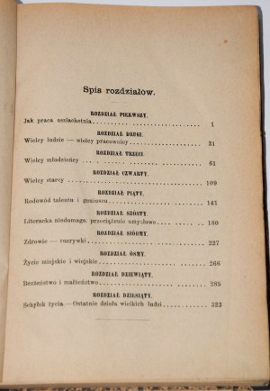 SMILES Samuel - Życie i praca czyli życiorysy ludzi sławnych, 1888