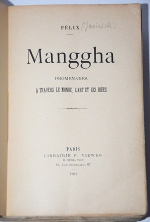 [JASIEŃSKI] Félix - Manggha. Promenades a travers le monde, l'art et les idées, 1901