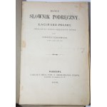 KONCEWICZ Łukasz - Nowy słownik podręczny łacińsko-polski, 1898