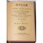 SZAJNA M.[ikołaj] [piękny modlitewnik] Officjum albo Powinność codzienna chrześcian Panu Bogu...Lwów 1875
