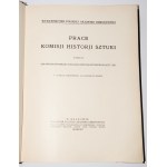 Prace komisji historji sztuki, T. 4, 1930, Z 1 tablicą trójbarwną i 250 rycinami w tekście.